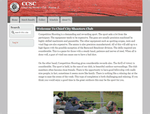 Tablet Screenshot of chiefcityshooters.com